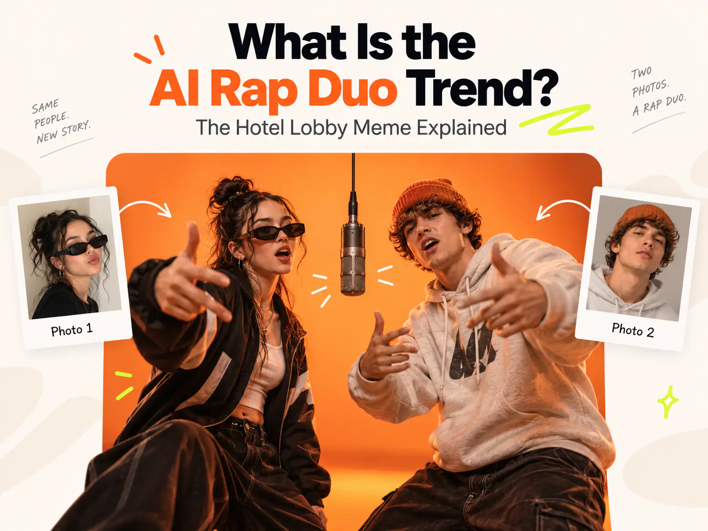 What Is the AI Rap Duo Trend? The Hotel Lobby Meme Explained