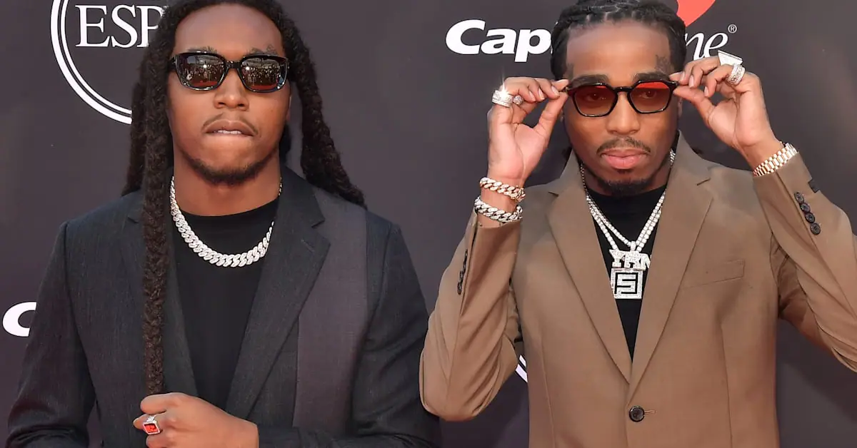 Quavo and Takeoff, whose 2022 performance gave the trend its cultural context